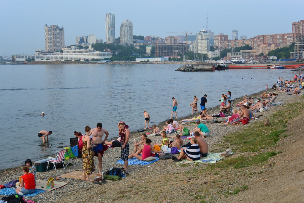 Владивосток фото пляжей и набережной