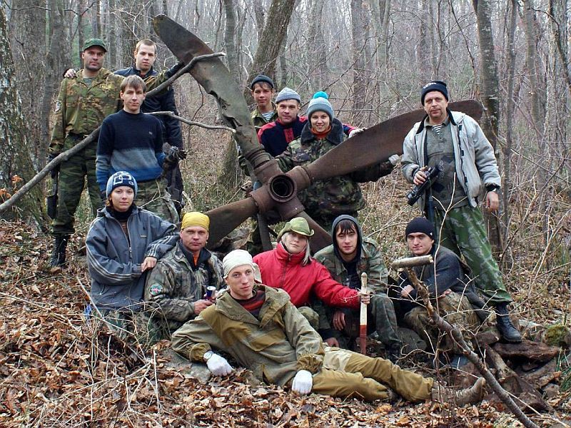 Бойцы приморского "АвиаПоиска"