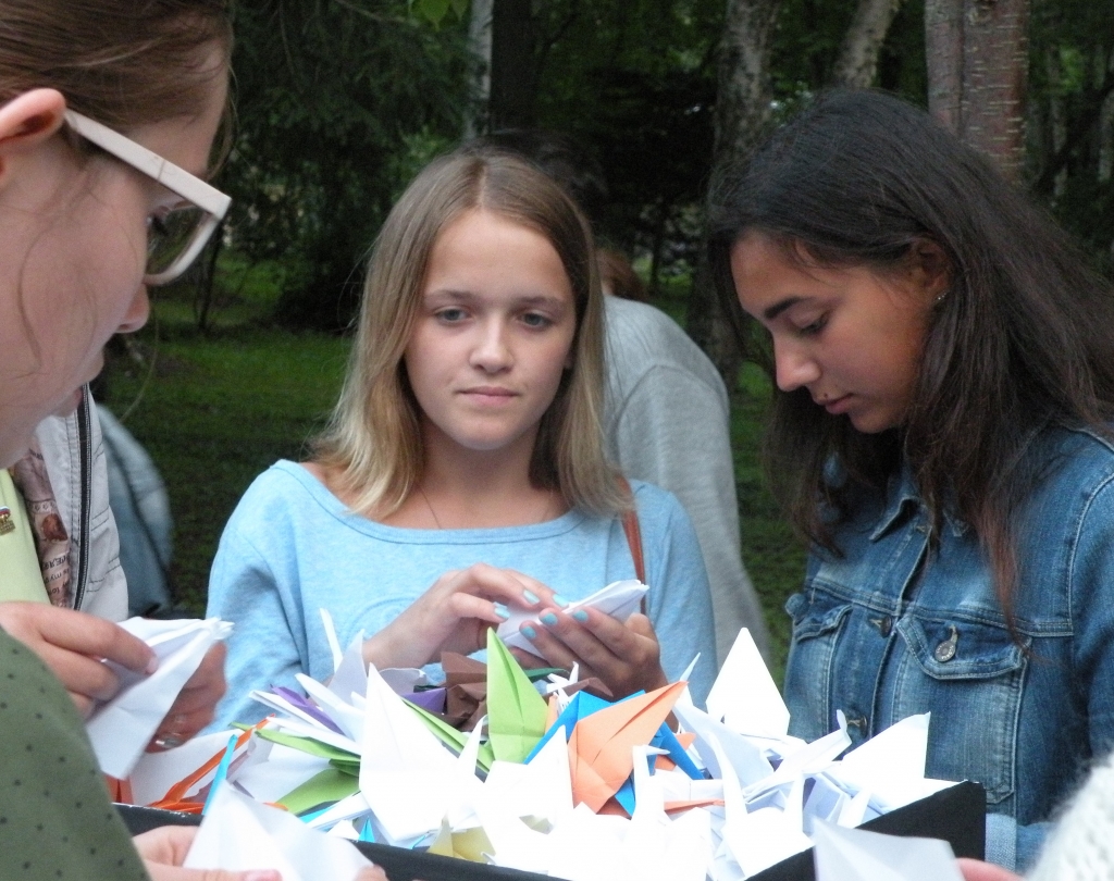 Жертв Хиросимы вспомнили в Южно-Сахалинске