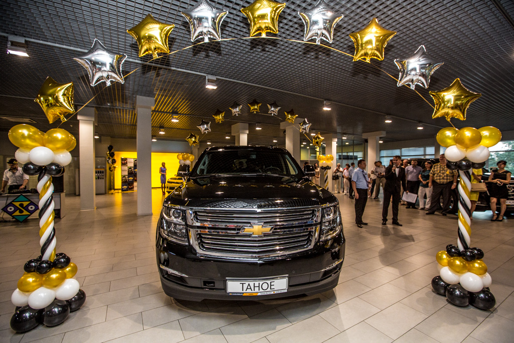 Chevrolet Tahoe Юлия Никитина, РИА PrimaMedia