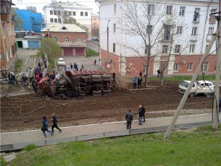 В Приморье китайский самосвал вновь стал виновником массового ДТП http://forum.nakhodka.info