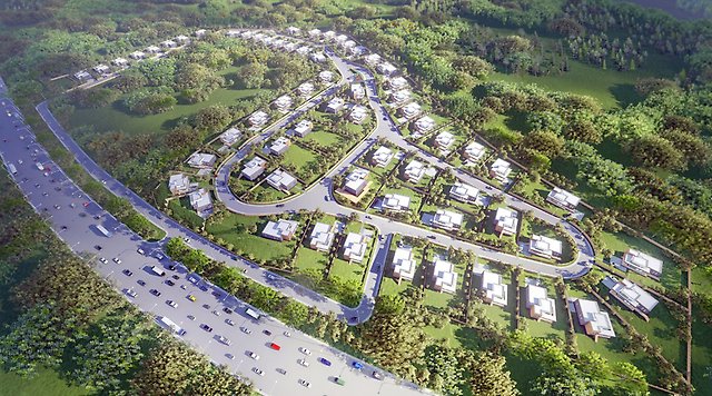 Генплан поселка