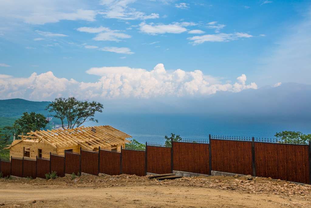 С видом на море