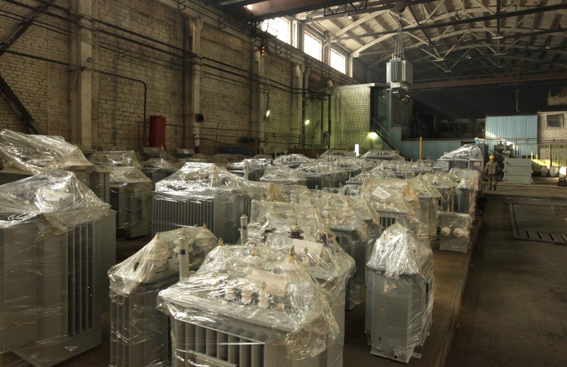 Трансформаторы ждут отправки