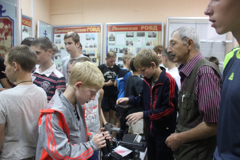 Воспитанники лагеря Спартанец