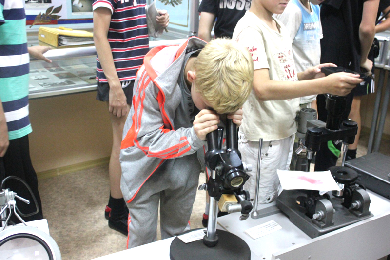 Воспитанники лагеря Спартанец