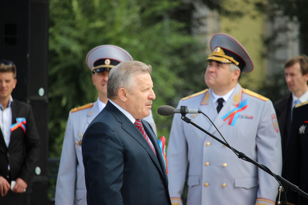 Состоялось торжественное открытие новой хабаровской площади "Город воинской славы"