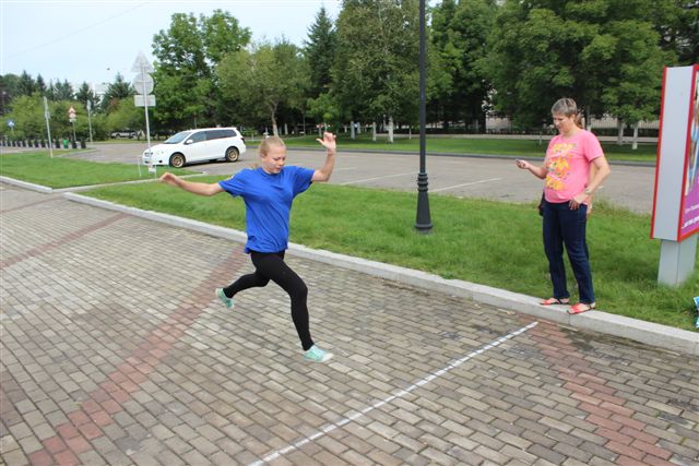 Забеги прошли на набережной р. Бира