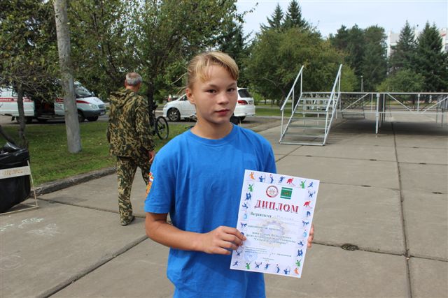 Акция по сдаче норм ГТО прошла в Биробиджане