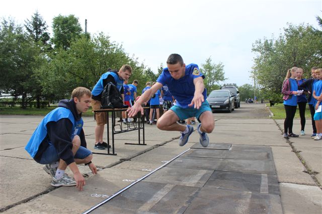 Прыжки с места в длину