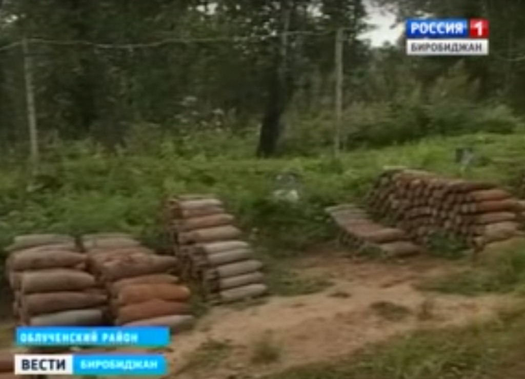 Территорию бывших артиллерийских складов уже зачистили от снарядов 