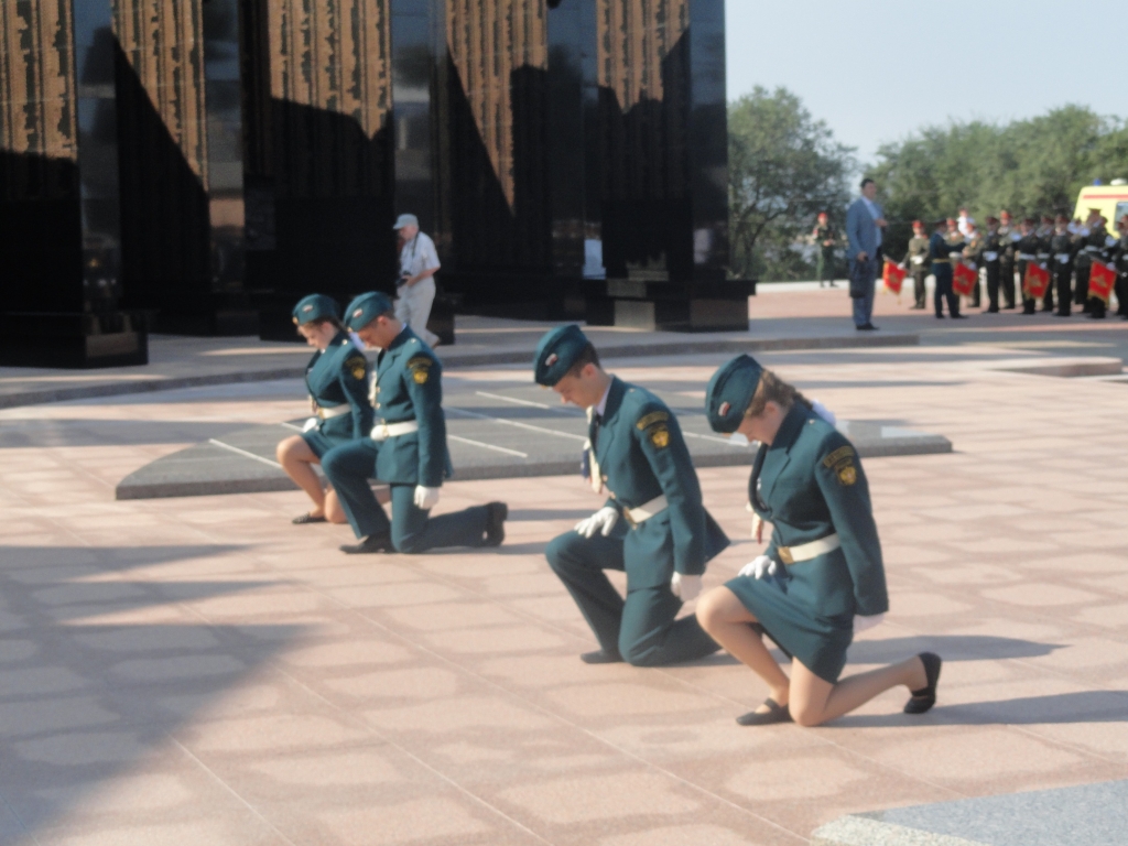 Память погибших на Дальневосточном фронте Второй мировой почтили в Хабаровске События авгу