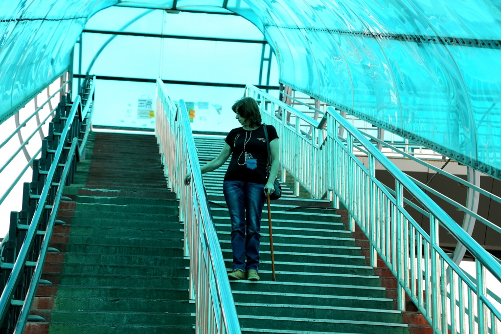 Подъемники для инвалидов на "Юбилейной" в Хабаровске превратили в бесполезный хлам