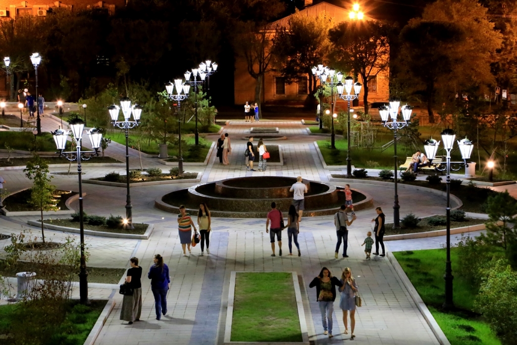 Открывшаяся площадь "Город воинской славы" стала популярнейшим местом у хабаровчан