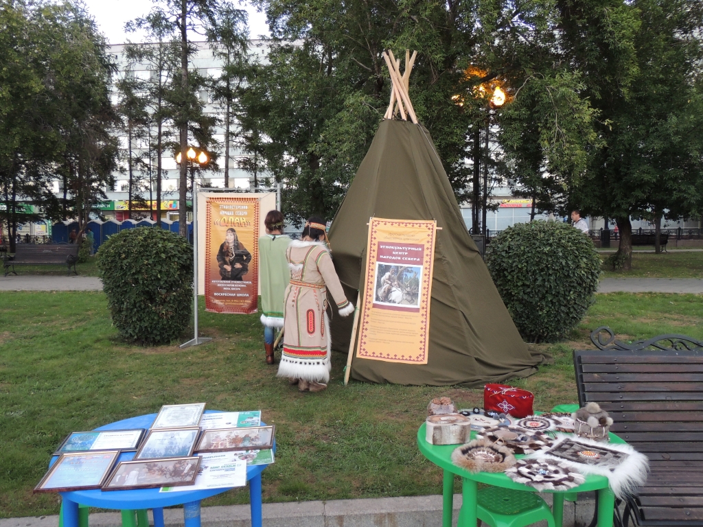 Во время праздника работали интерактивные площадки