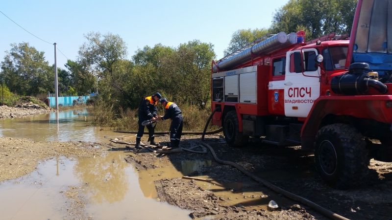 Вода уже ушла из домов