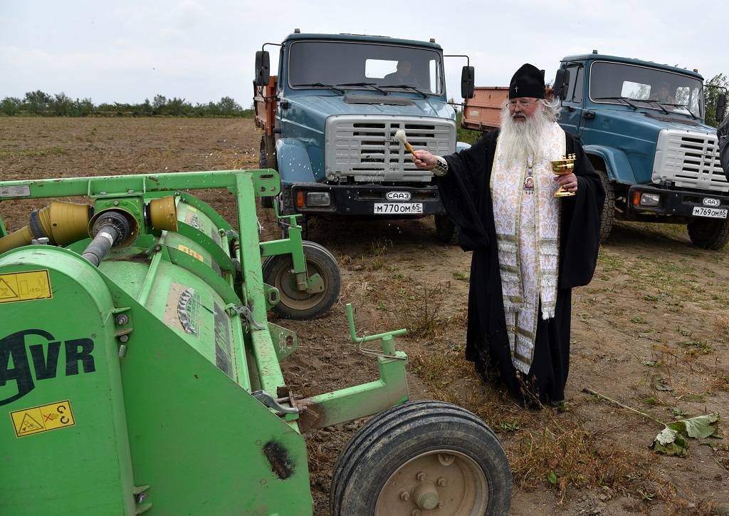 День поля "Агротехнология 2015-уборочная"