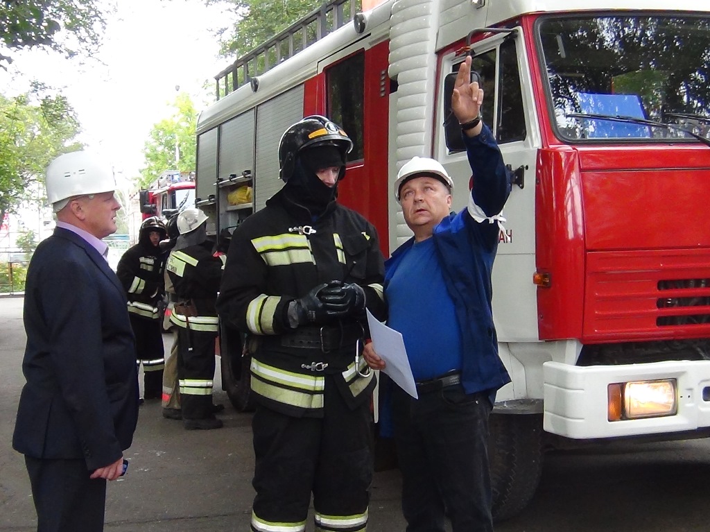 Учения на Биробиджанской ТЭЦ