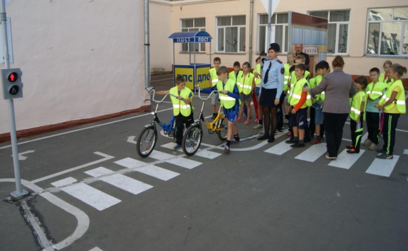 "Дорожные ловушки" расставили полицейские воспитанникам детского дома №2 Биробиджана
