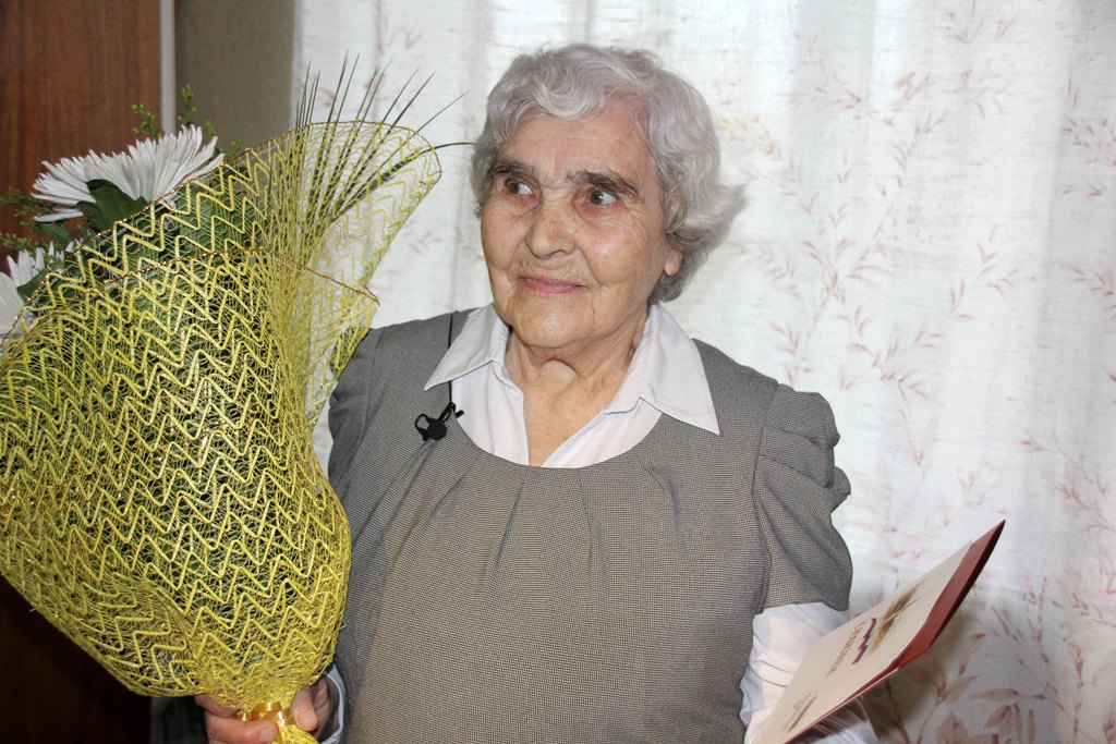 Ветеран Великой Отечественной войны Александра Курьянова