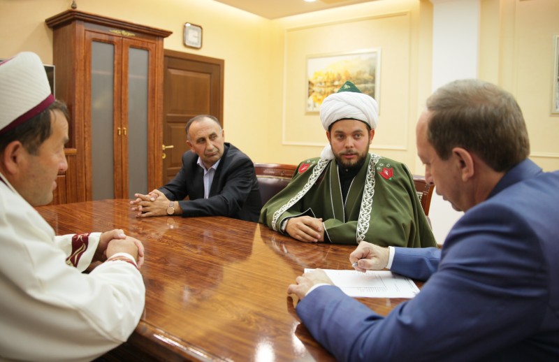 Встреча Александра Левинталя и Ахмада хазрата Гарифуллина