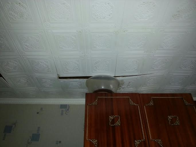 Пострадавший потолок
