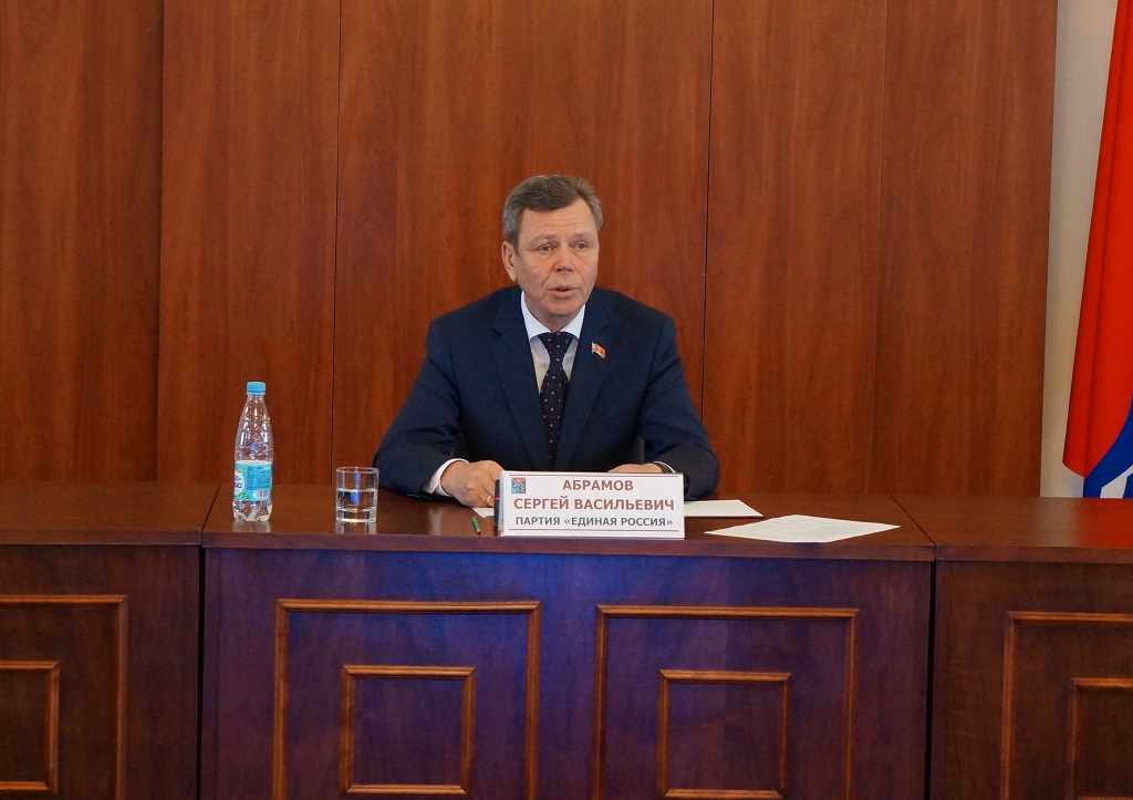 Сергей Абрамов стал председателем Магаданской областной Думы VI созыва