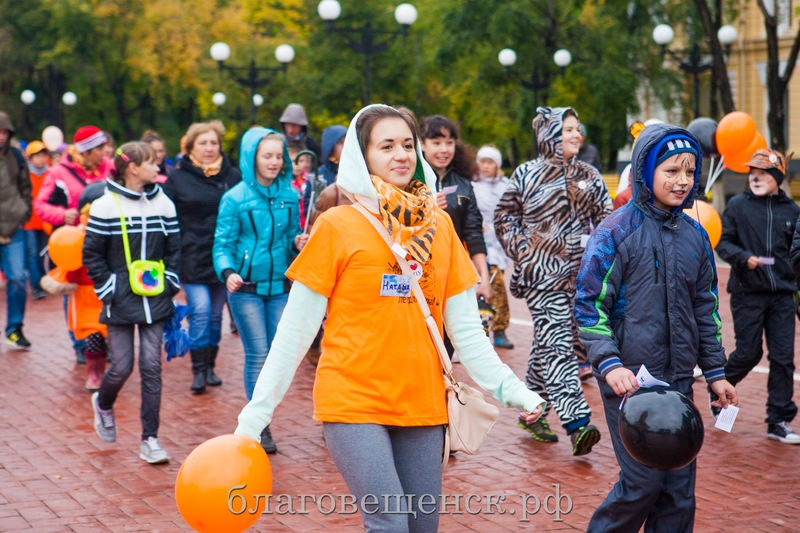 Шествие в Благовещенске