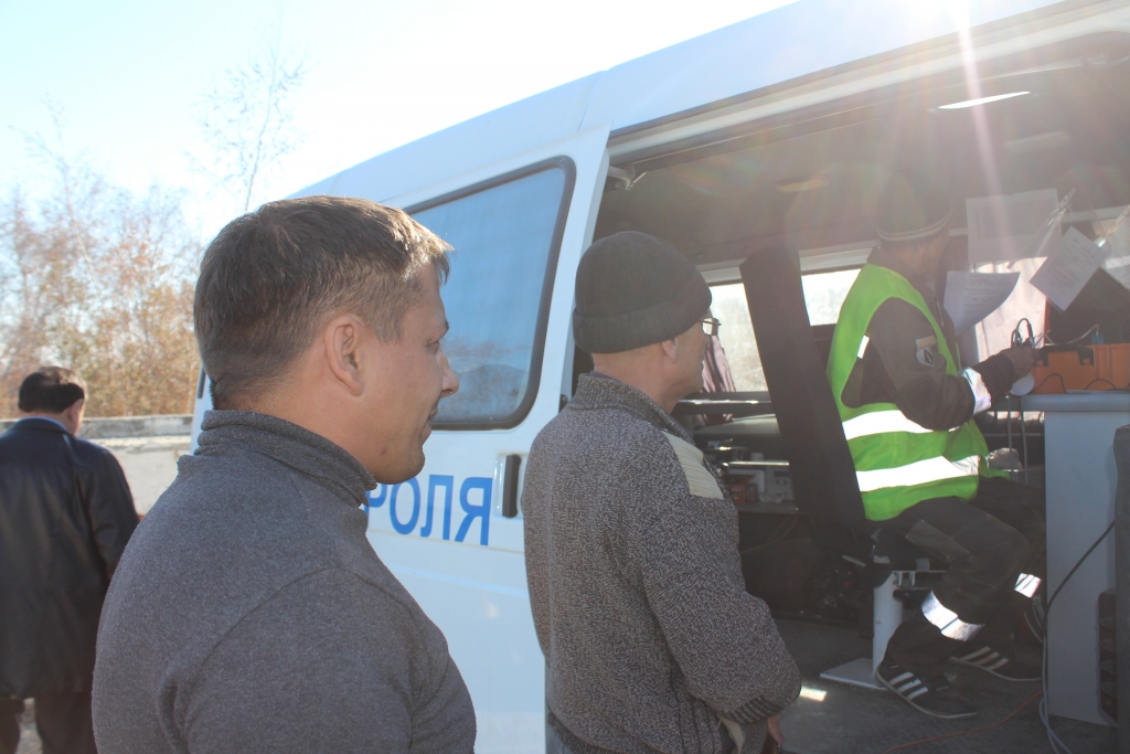 Водители в ожидании протокола