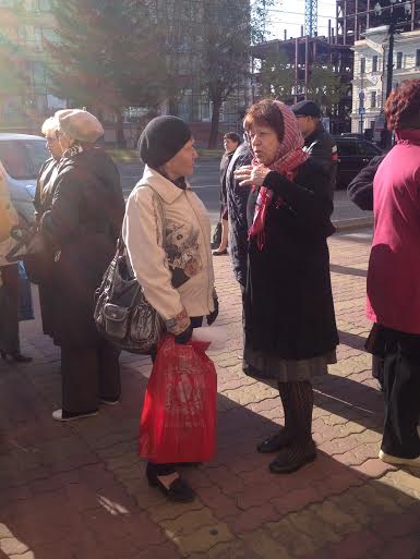 Пенсионеры оккупировали здание Закдумы Хабаровского края