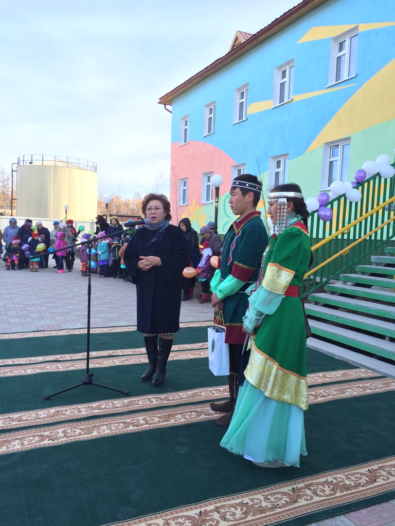 Новый детский сад на 100 мест открыли в Чурапчинском улусе Якутии