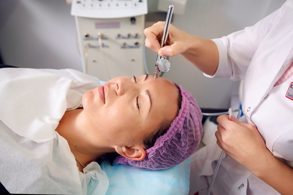 Процедура в салоне красоты