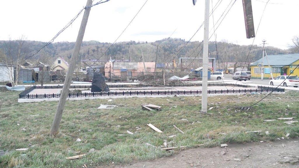 Циклон разрушил внутризоновые линии связи на Сахалине