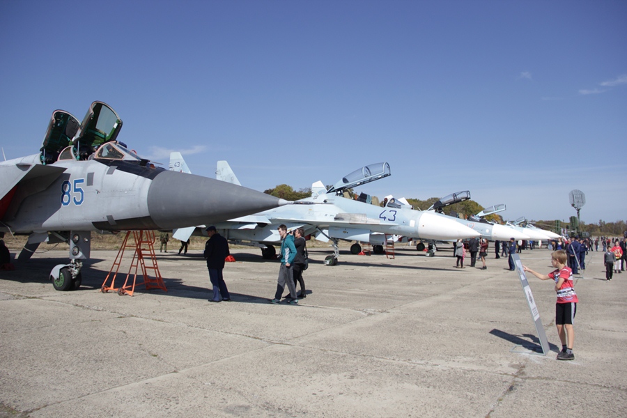 Авиационную технику и зенитно-ракетные комплексы представили в Артеме пресс-служба администрации Артема