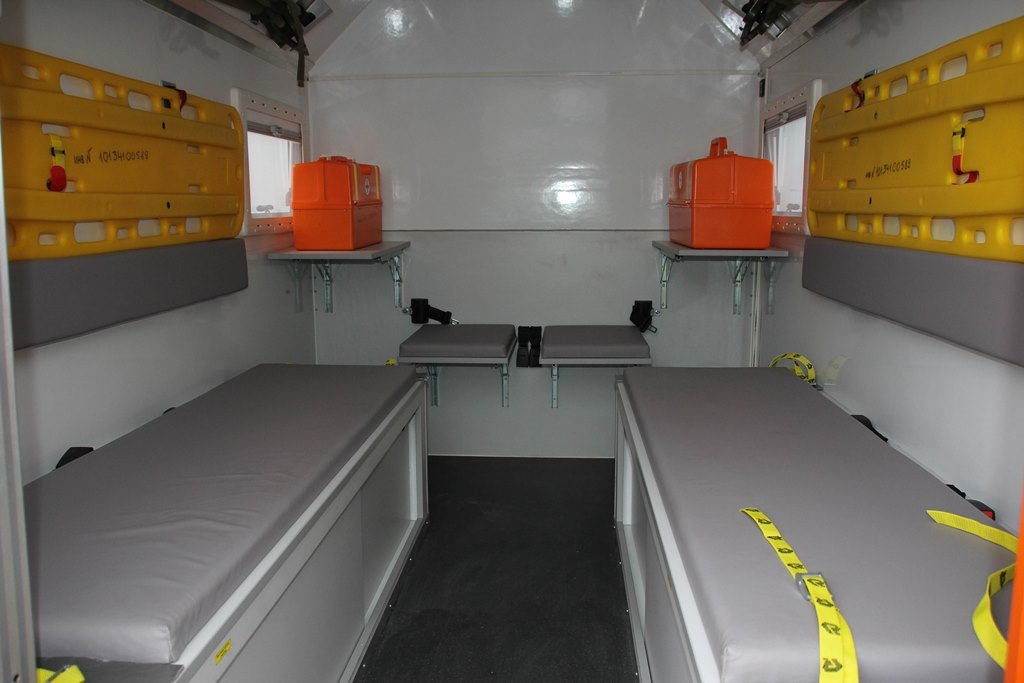 Внутри вездехода