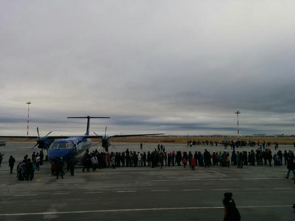 Свыше тысячи горожан посетили выставку воздушных судов и аэродромной техники в Якутске