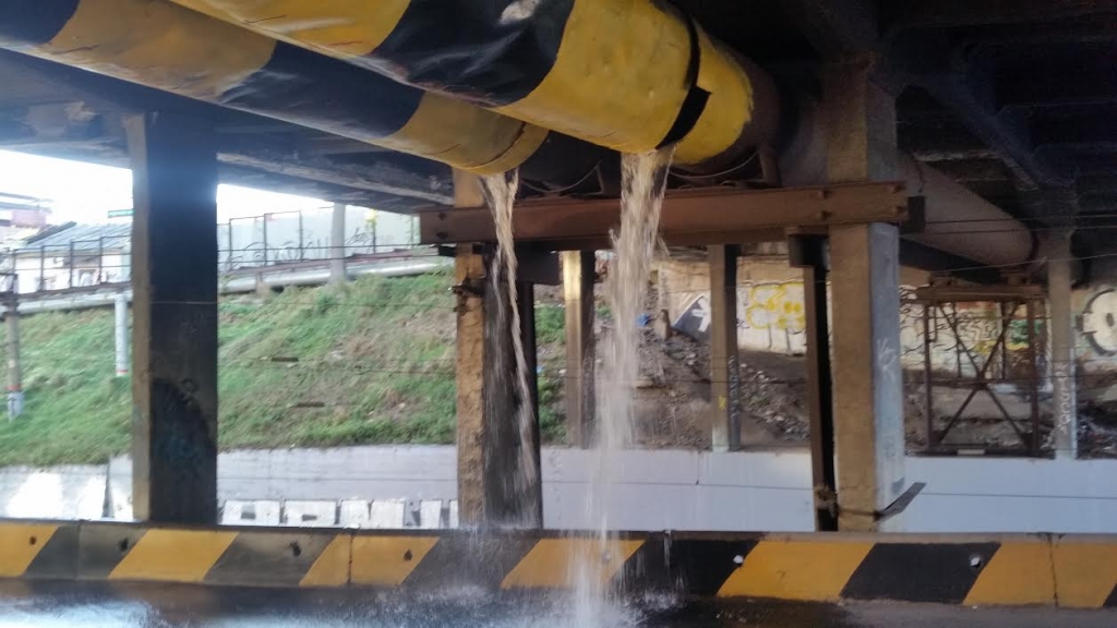 Горячий "водопад"