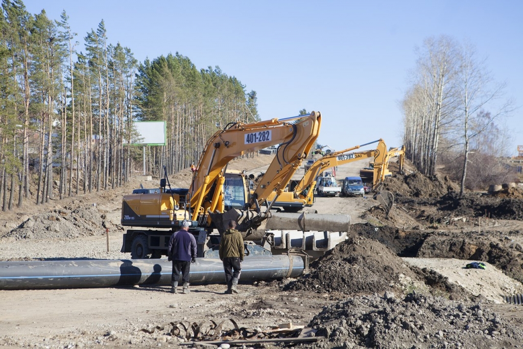 Дорогу на пересечении улиц Байкальской и Ржанова в Иркутске откроют 25 октября