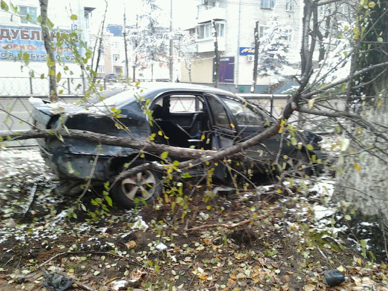 ДТП в центре Биробиджана 