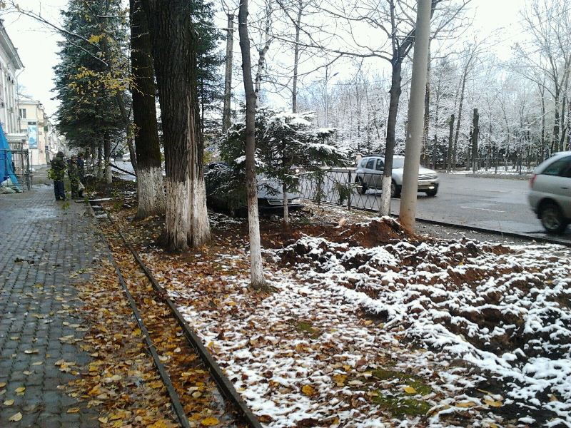 ДТП в центре Биробиджана 