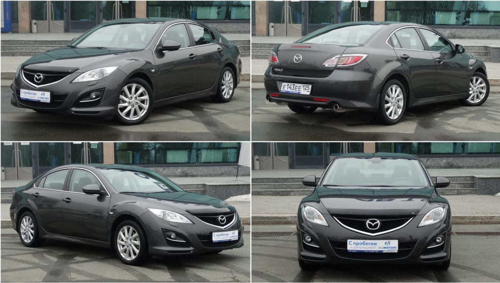 Первым проданным лотом стала Mazda6 