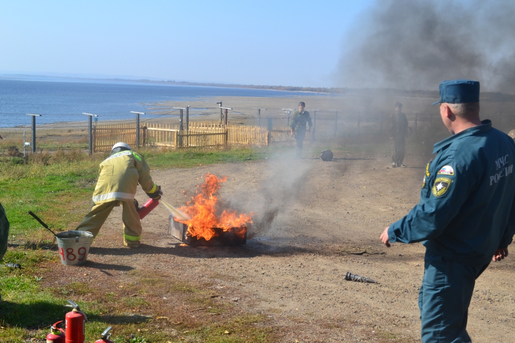 Состязания проходили с огоньком