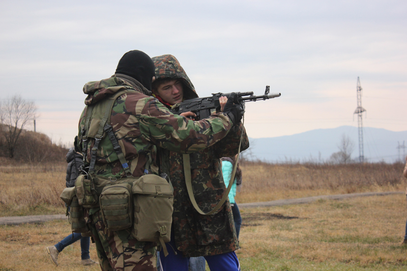 Экскурсия на полигон СОБР