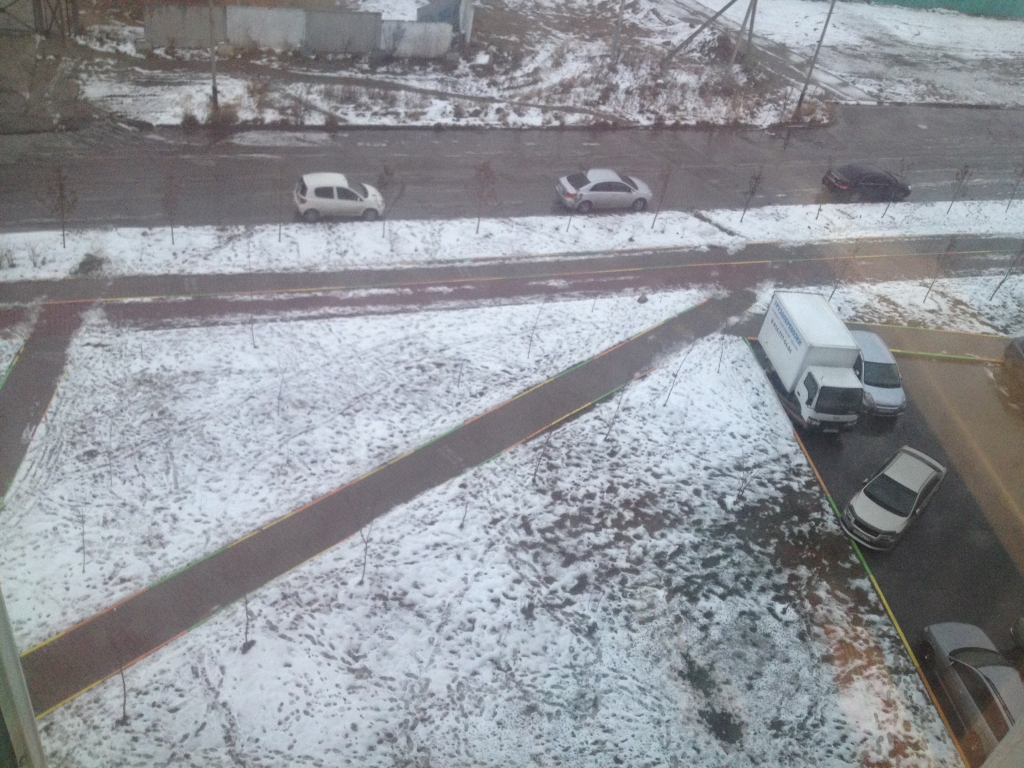 Гололед в Хабаровске