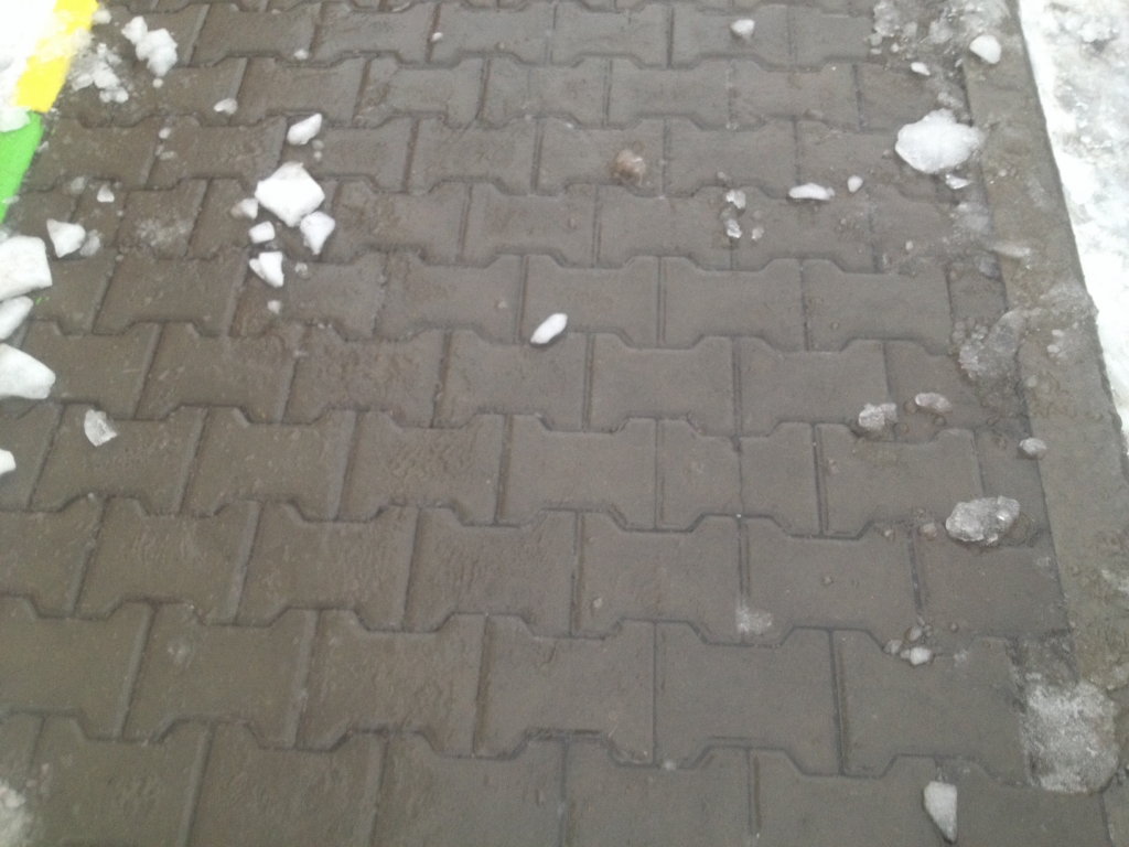 Гололед в Хабаровске