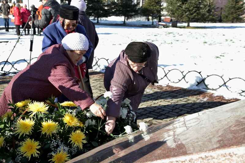 Митинг в Биробиджане, посвященный памяти жертв политических репрессий