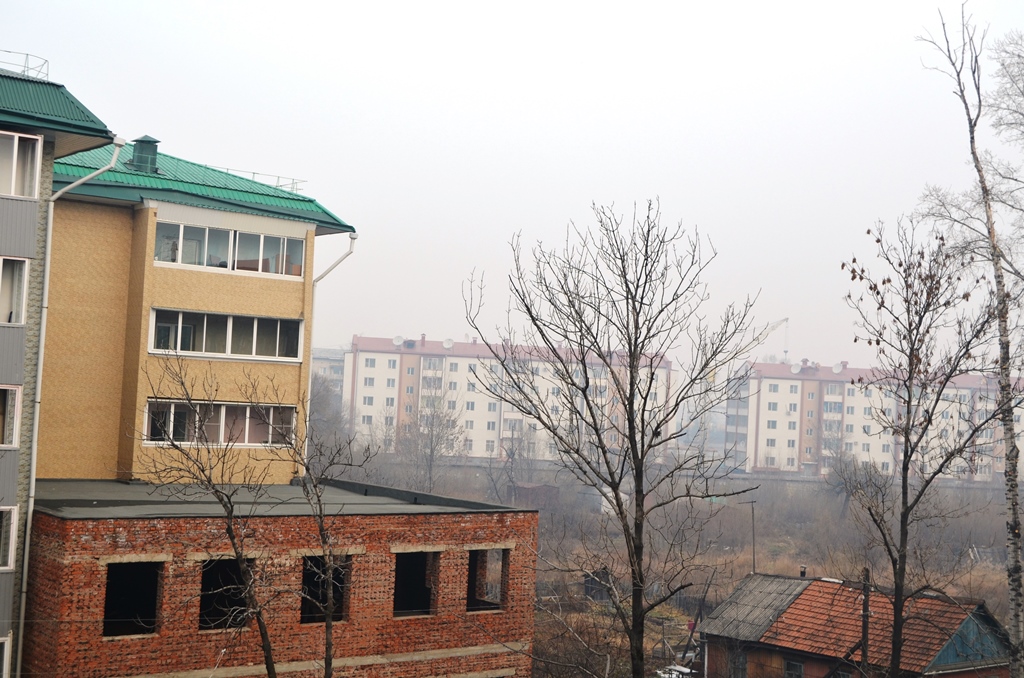 Смог в Биробиджане