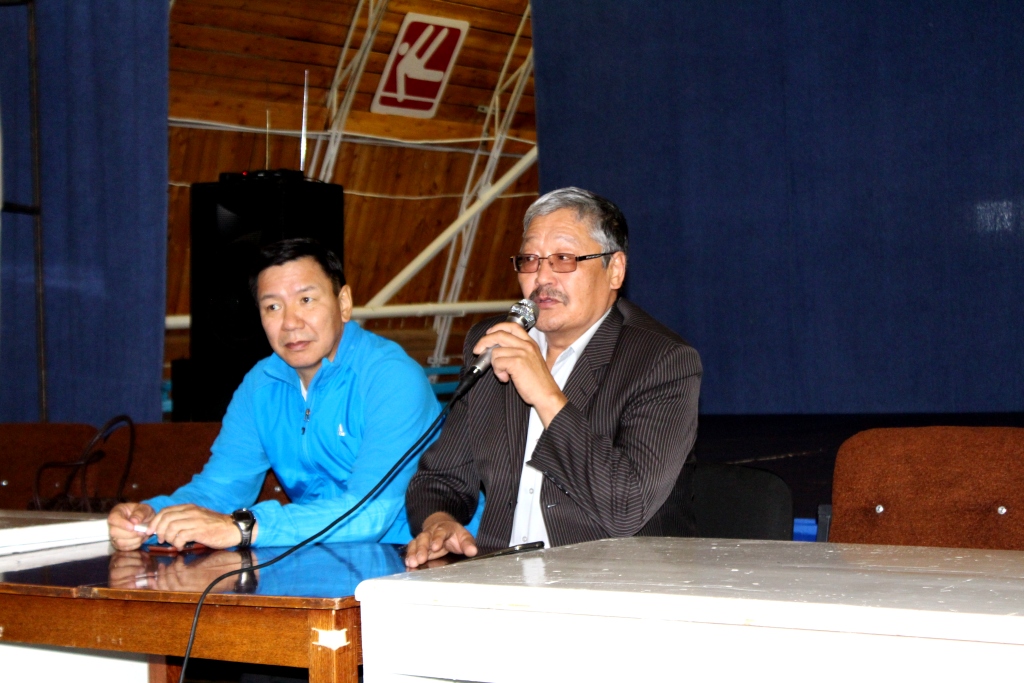 Глава Атамайского наслега Горного района Якутии Роман Федоров