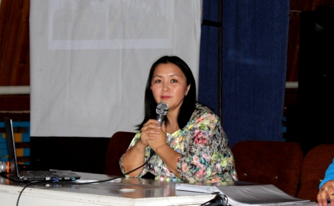 Замглавы Атамайского наслега Ксения Васильева