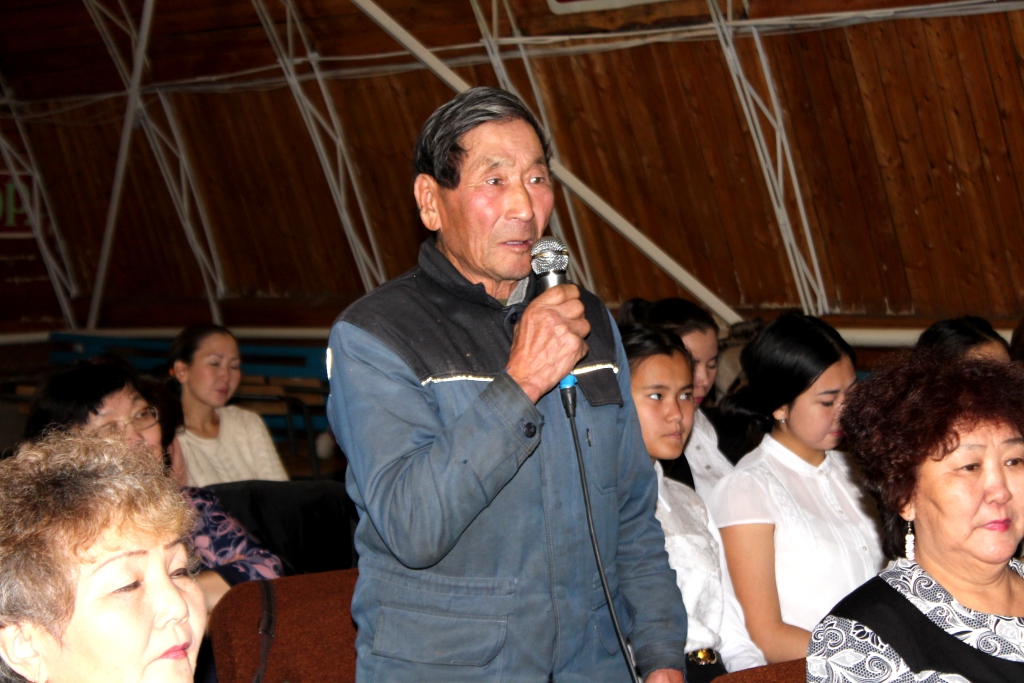 Житель Атамайского наслега Савва Николаевич